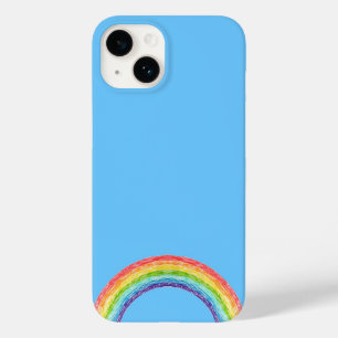 Rainbow and blue sky Case-Mate iPhone case
