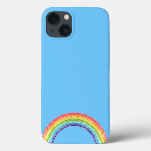 Rainbow and blue sky Case-Mate iPhone case (Back)
