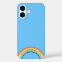 Rainbow and blue sky