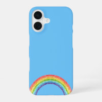 Rainbow and blue sky 