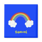 Rainbow and Clouds Personalised Name Gift