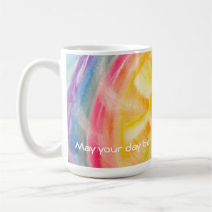Rainbow and Sun Wishes Mug