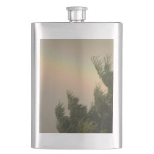 Rainbow and Trees Flask