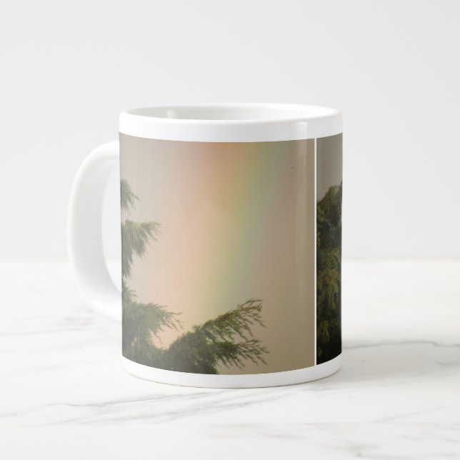 Rainbow and Trees Mug (Front Left)