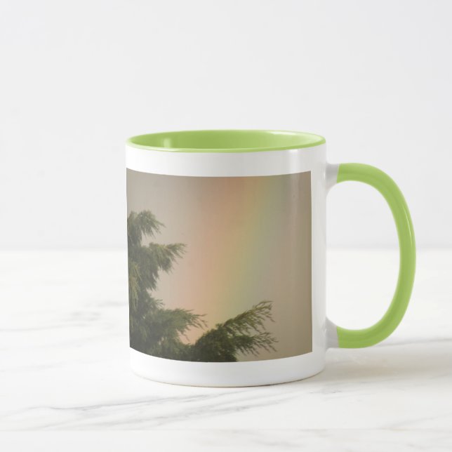 Rainbow and Trees Mug (Right)