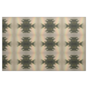Rainbow and Trees Patterned Fabric