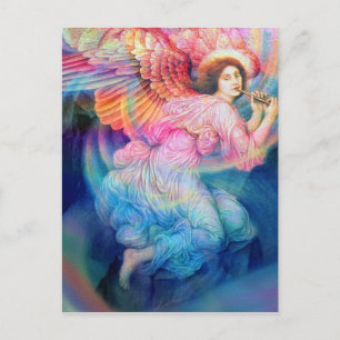 Rainbow Angel Postcard