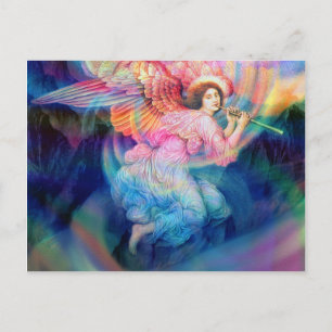 Rainbow Angel Postcard