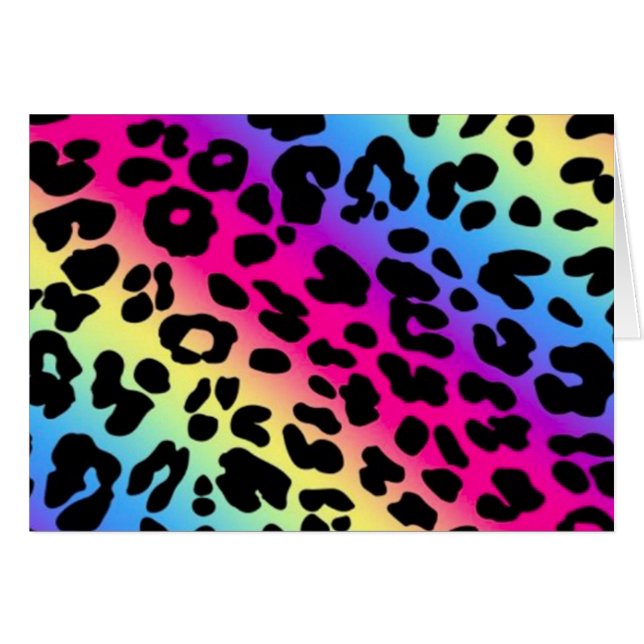 Rainbow Animal Print (Front Horizontal)