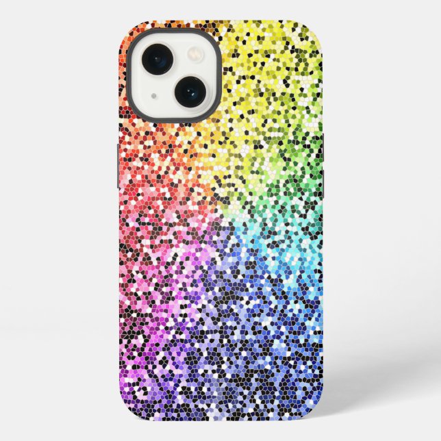 Rainbow Apple Iphone Case design Smartphone (Back)