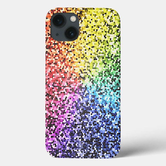 Rainbow Apple Iphone Case design Smartphone (Back)