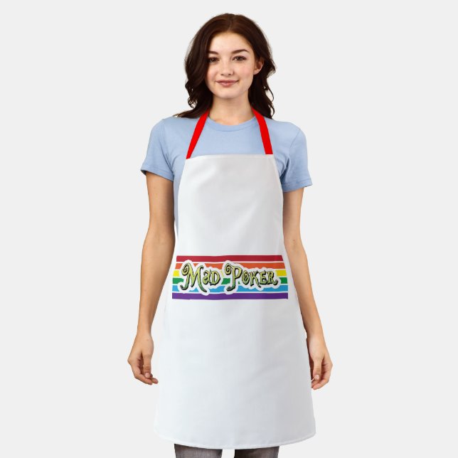 Rainbow apron (Worn)