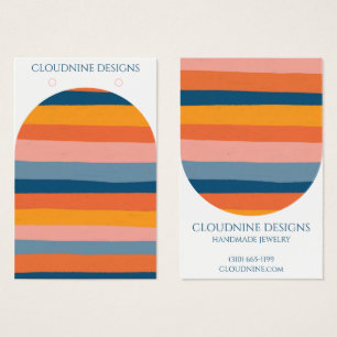 Rainbow Arch Earring Necklace Jewellery Display Ca