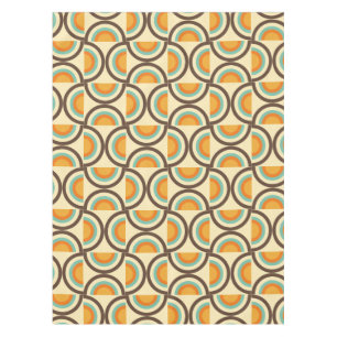 Rainbow Arches Fall Autumn Mid Century Tablecloth