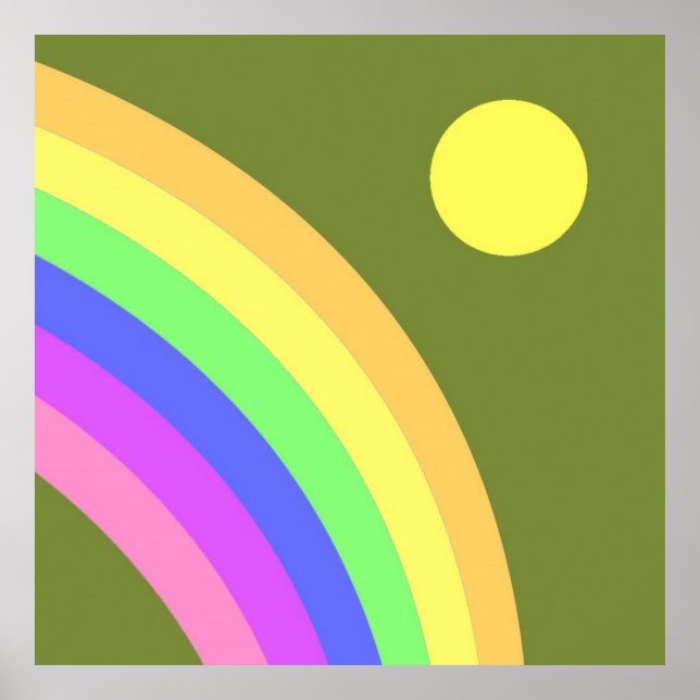 rainbow art poster (Front)