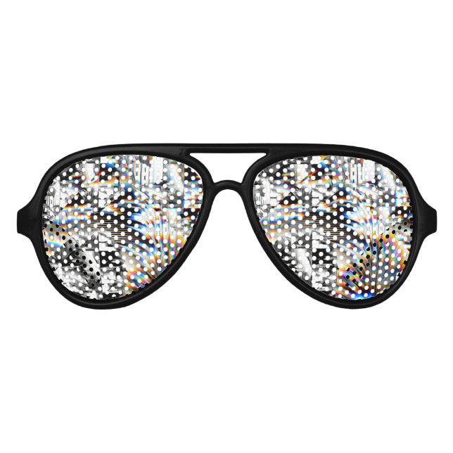 Rainbow Assault   Aviator Sunglasses (Front)