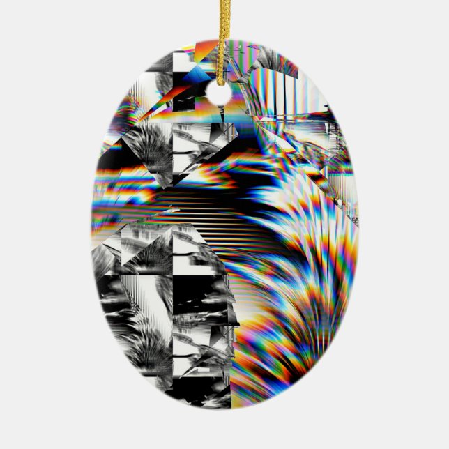 Rainbow Assault  Ceramic Ornament (Front)
