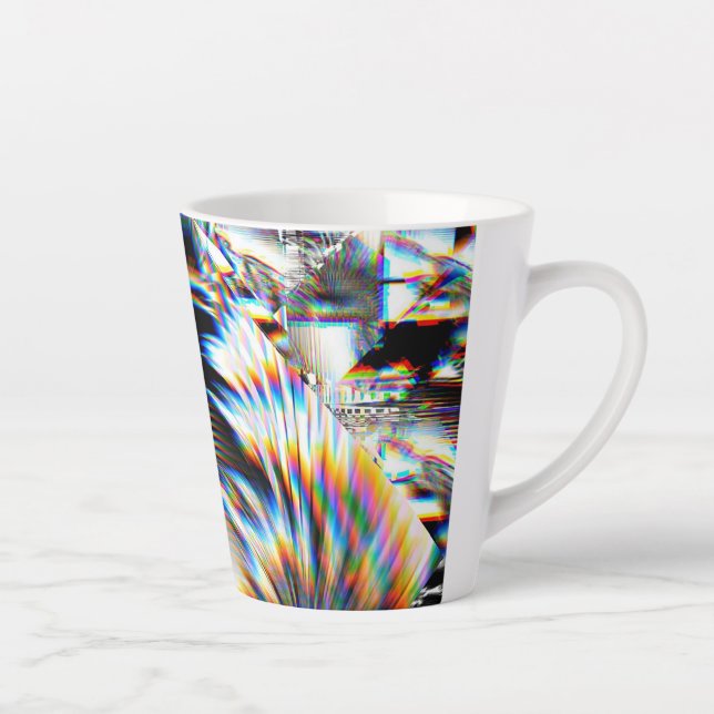 Rainbow Assault  Latte Mug (Right)