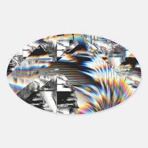 Rainbow Assault Oval Sticker