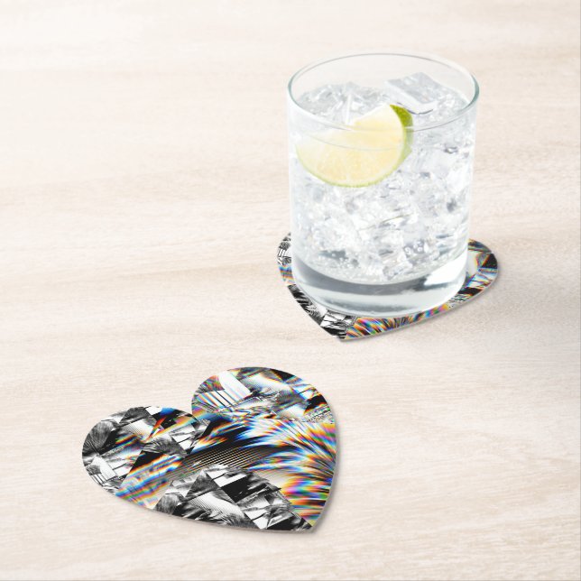 Rainbow Assault   Paper Coaster (Insitu)