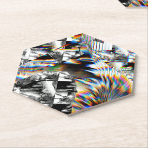 Rainbow Assault  Paper Coaster