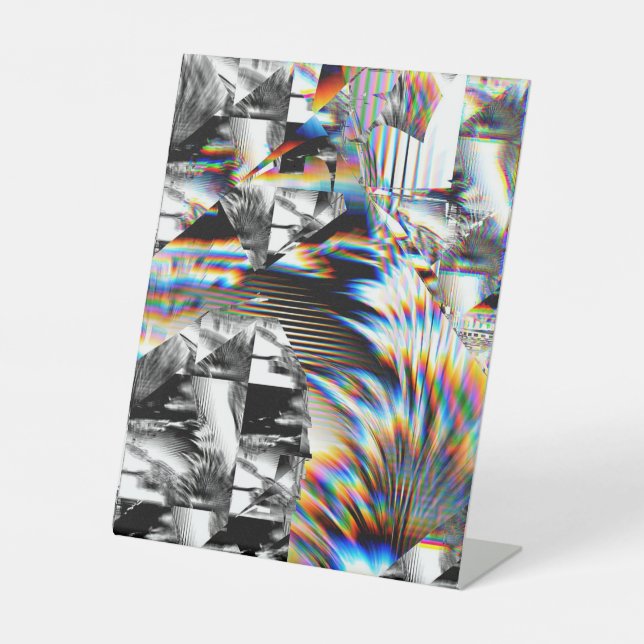 Rainbow Assault  Pedestal Sign (Front)