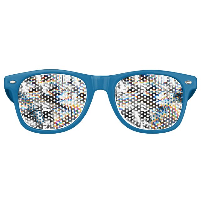 Rainbow Assault  Retro Sunglasses (Front)