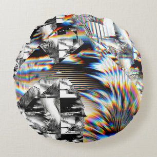 Rainbow Assault Round Pillow