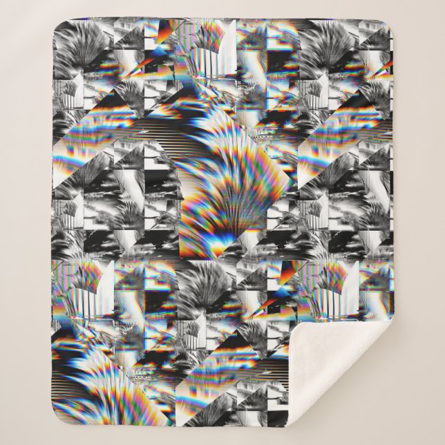 Rainbow Assault  Sherpa Blanket (Front)