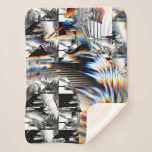 Rainbow Assault  Sherpa Blanket