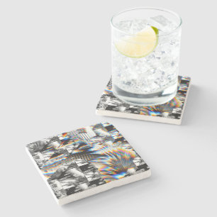 Rainbow Assault  Stone Coaster