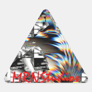 Rainbow Assault  Triangle Sticker