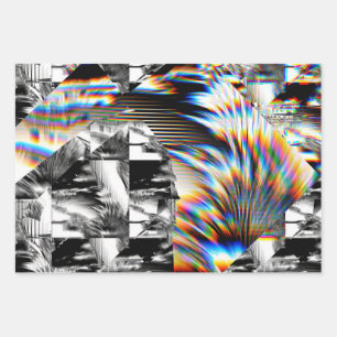 Rainbow Assault Wrapping Paper Flat Sheet Set of 3