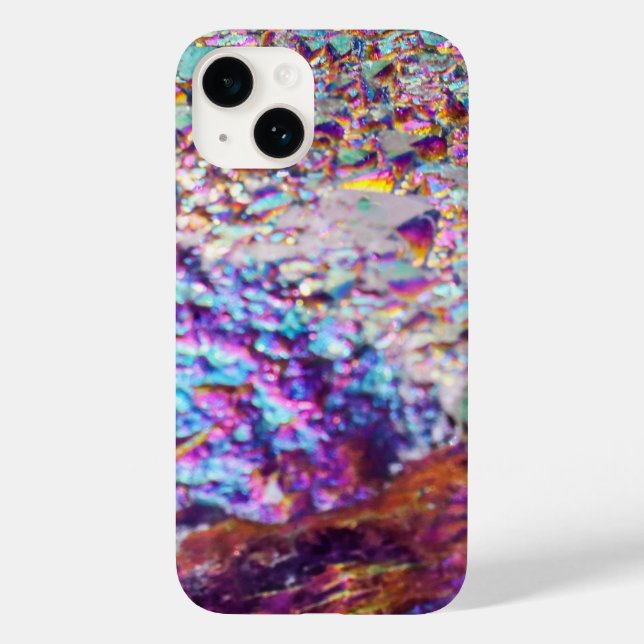 Rainbow Aura Crystals Case-Mate iPhone Case (Back)