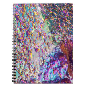 Rainbow Aura Crystals Notebook
