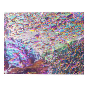 Rainbow Aura Crystals Notepad