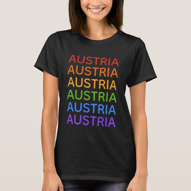 Rainbow Austria shirts & jackets (Front)