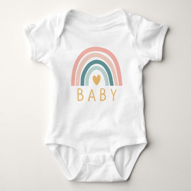 Rainbow Baby Baby Bodysuit (Front)