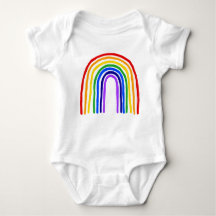 Rainbow baby bodysuit