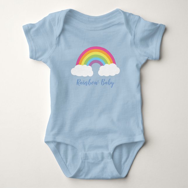 Rainbow Baby Cute Bodysuit (Front)