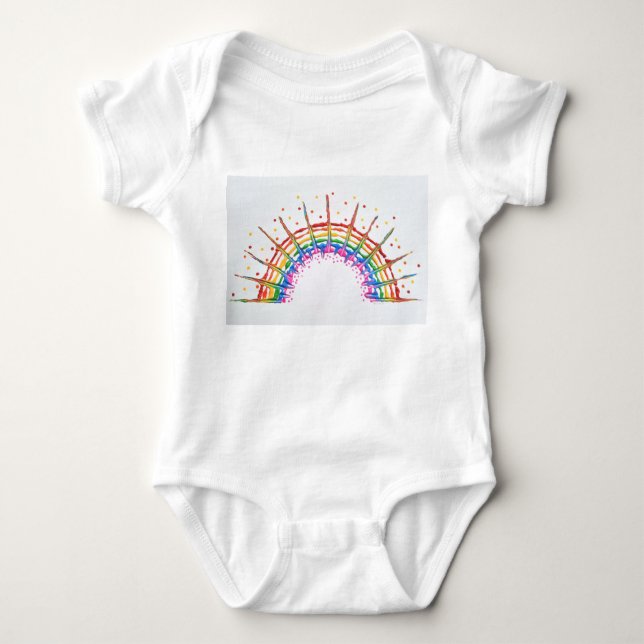 Rainbow Baby Jersey Bodysuit (Front)
