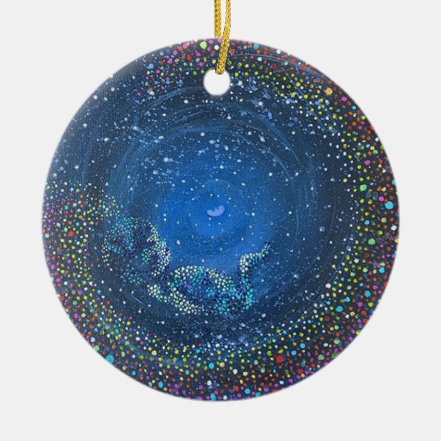 Rainbow Baby Ornament (Front)