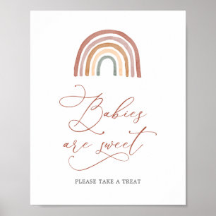Rainbow Baby Shower Babies Are Sweet Sign