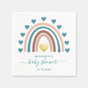 Rainbow Baby Shower Napkins