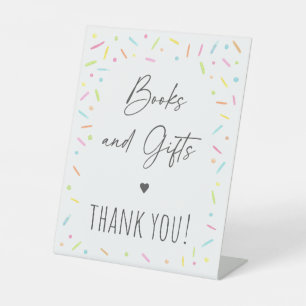 Rainbow Baby Sprinkle Books & Gifts Sign