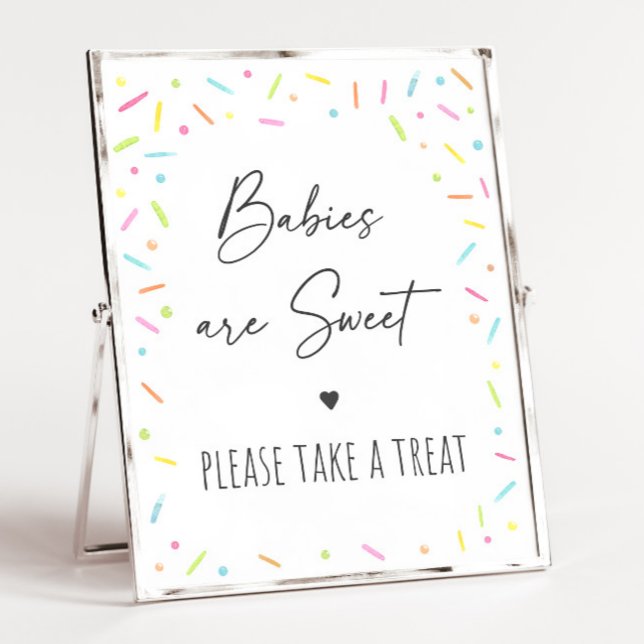 Rainbow Baby Sprinkle Treat Sign (Creator Uploaded)