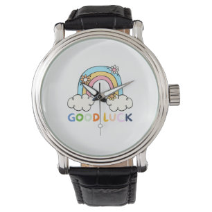 Rainbow Back to school gift Teacher Gift 1st grade Watch