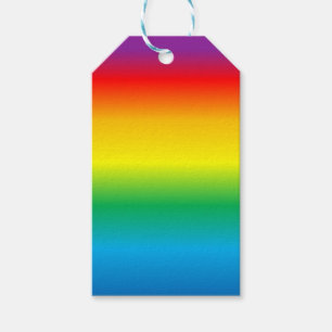 rainbow background colourful gift tags