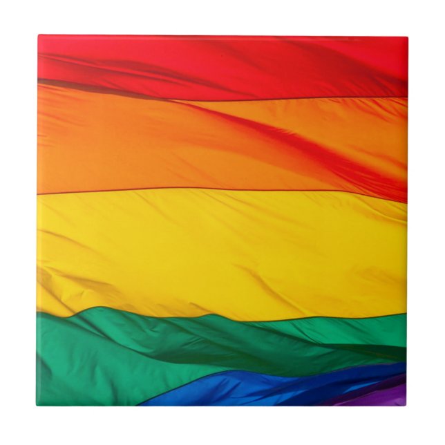 Rainbow Backsplash Tile (Front)