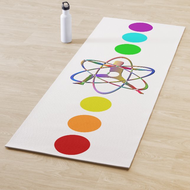 Rainbow Balanced Chakra Yoga Mat (In Situ)